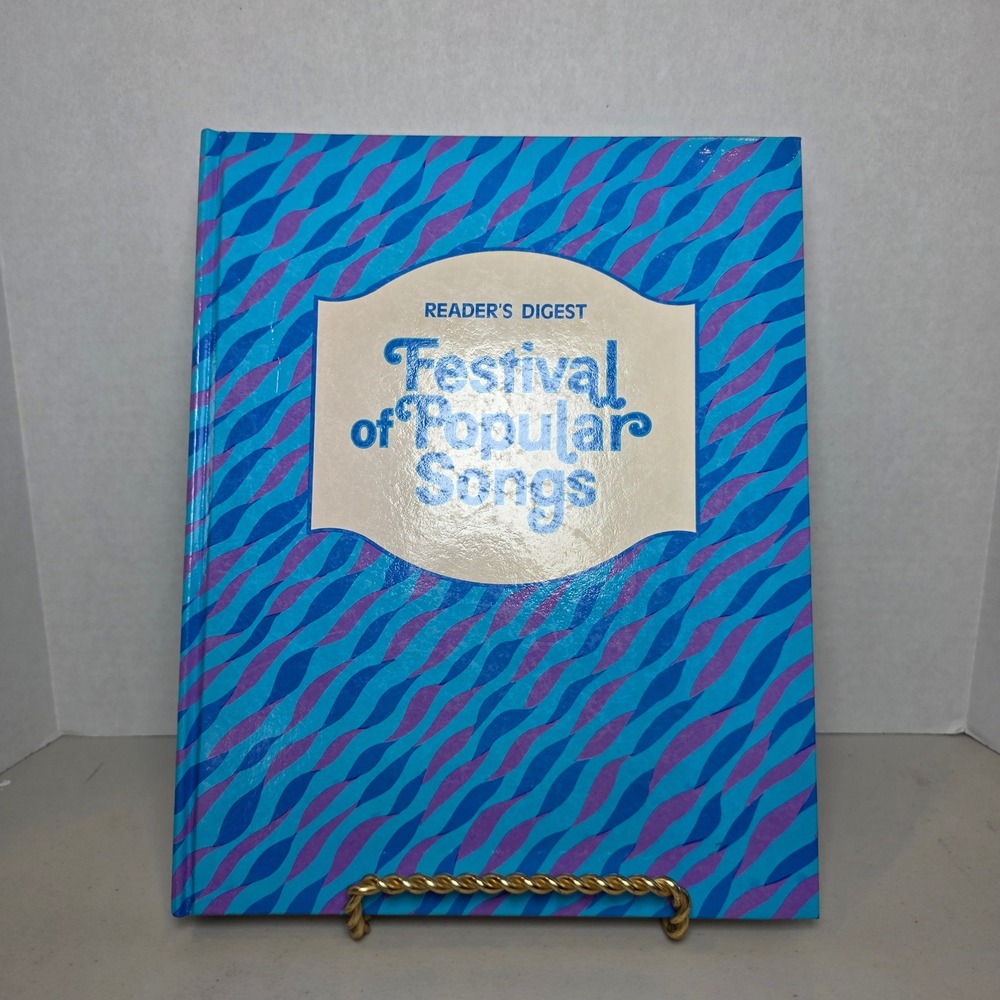 Readers Digest Festival of Popular Songs 1977 Sheet Music Piano Vocal Songbook